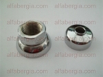 Ghiera e coperchio perno tergicristalli SS e SZ/Nut and chrome cap axle windscreen 1